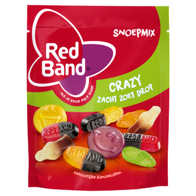 Red Band Snoepmix Crazy 295 g