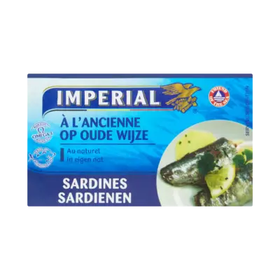 Imperial Sardienen op Oude Wijze in Eigen Nat