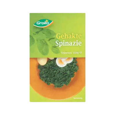 Groko Gehakte Spinazie Vriesvers