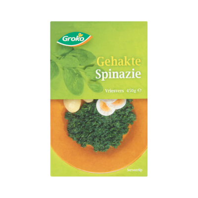 Groko Gehakte Spinazie Vriesvers