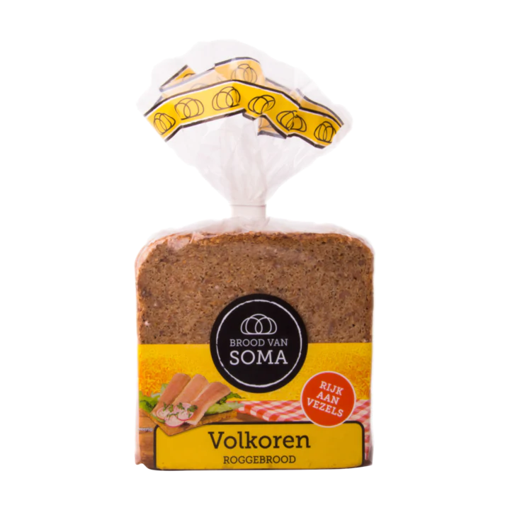 Brood van Soma Volkoren Roggebrood