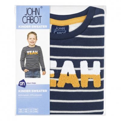 John Cabot Sweat yeah! 122/128