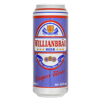 Willianbräu Lager Bier Blik