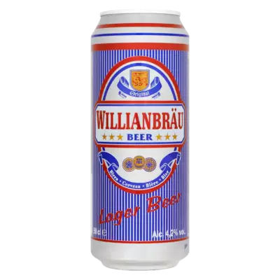 Willianbräu Lager Bier Blik