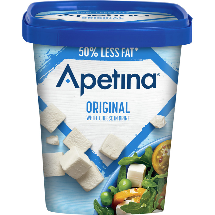 Apetina Witte kaasblokjes light 22+
