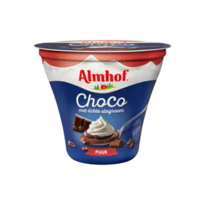 Almhof Choco met slagroom Puur