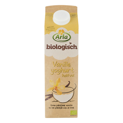 Arla Biologische vanilleyoghurt halfvol