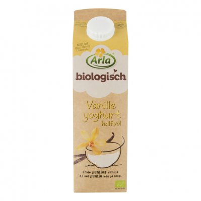 Arla Biologische vanilleyoghurt halfvol