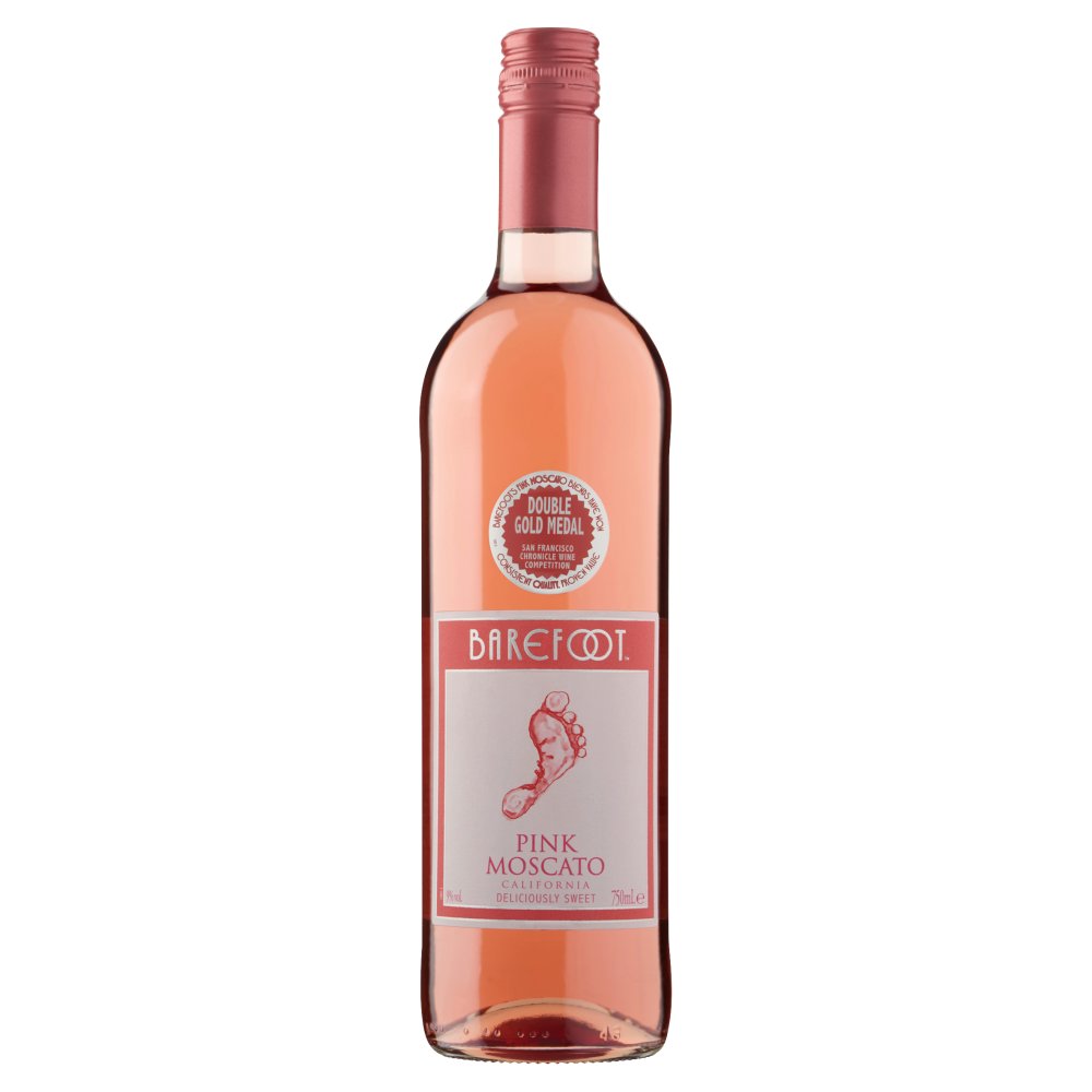 Barefoot Pink Moscato California 750 ml