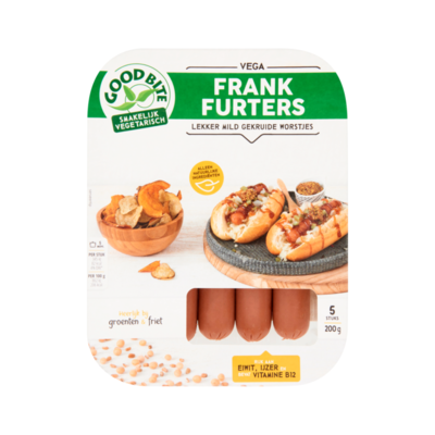 GoodBite Vega Frankfurters 5 Stuks