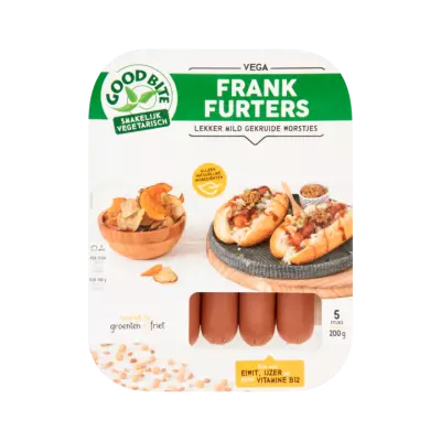 GoodBite Vega Frankfurters 5 Stuks