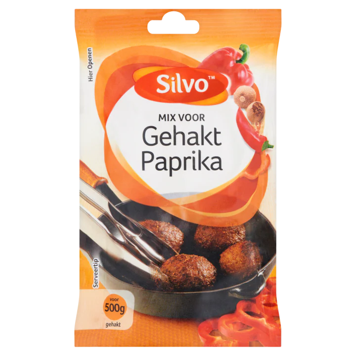 Silvo Mix voor Gehakt Paprika