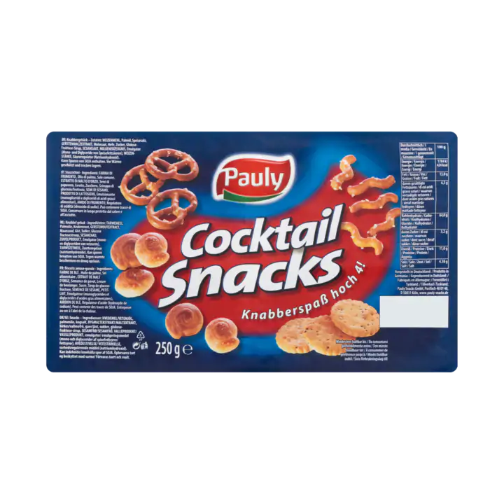 Pauly Cocktail Snacks