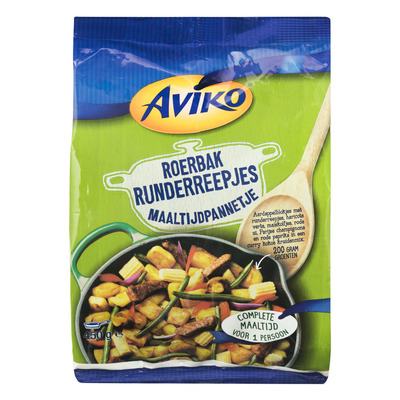 Aviko Maaltijdpannetje roerbak runderreepjes