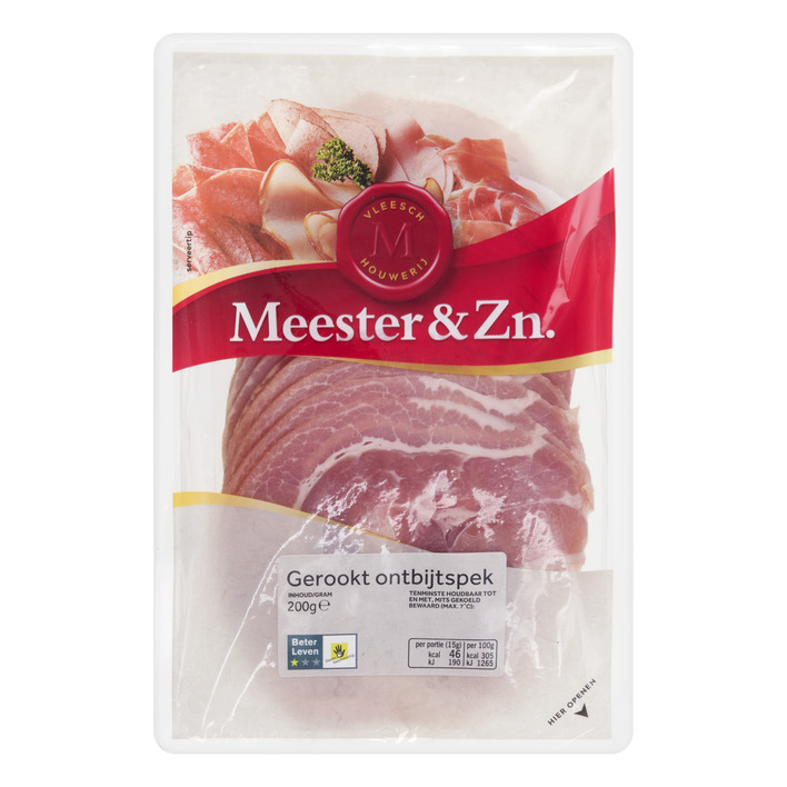 Meester&Zn Gerookt ontbijtspek