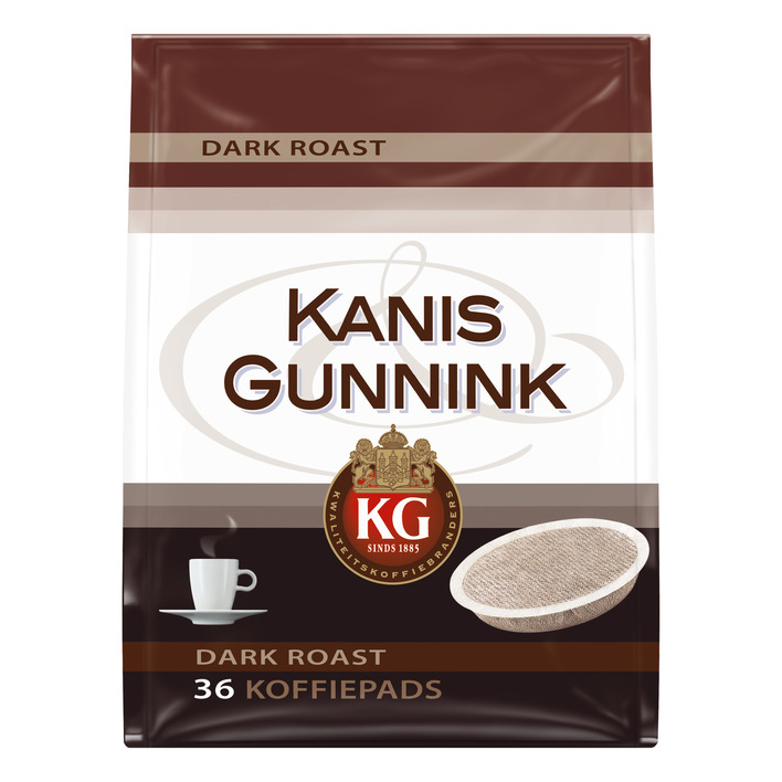 Kanis & Gunnink Dark roast koffiepads