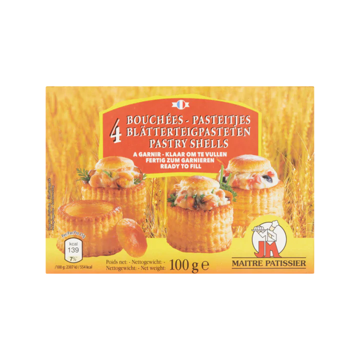 Maitre Patissier 4 Pasteitjes