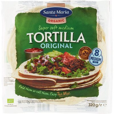 Santa Maria Organic original tortilla