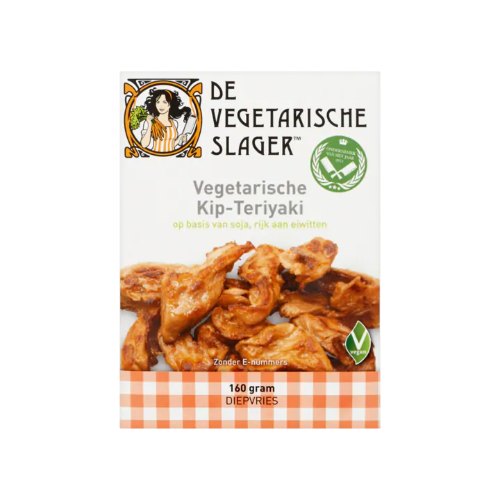 De Vegetarische Slager Vegetarische Kip-Teriyaki