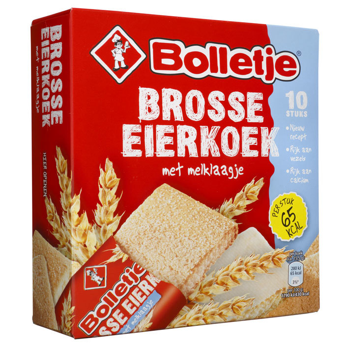 Bolletje Brosse eierkoek melk