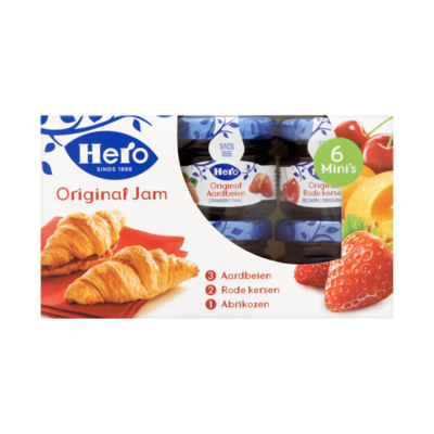 Hero Vruchtenjam Mini's