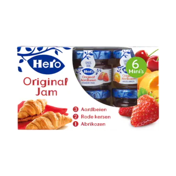 Hero Vruchtenjam Mini's