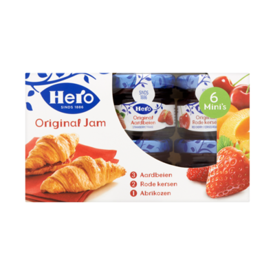 Hero Vruchtenjam Mini's
