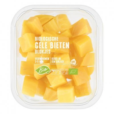 Huismerk Biologisch Nederlandse gele bieten blokjes