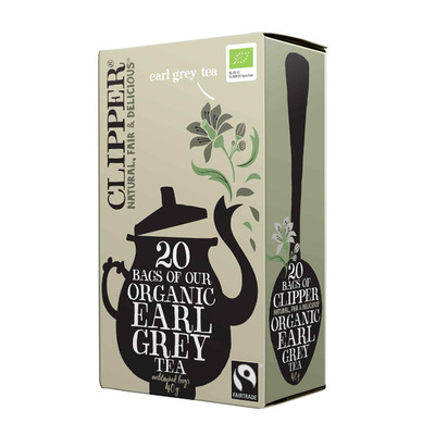 Clipper Organic earl grey tea 1-kops