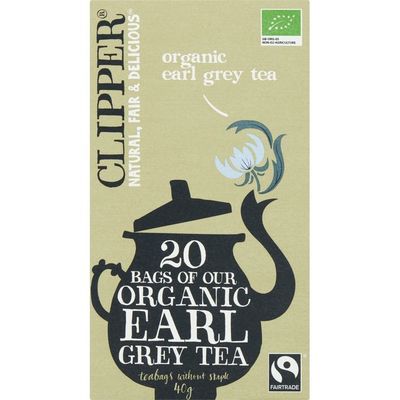 Clipper Organic earl grey tea 1-kops