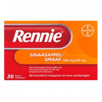 Rennie Sinaasappel kauwtabletten