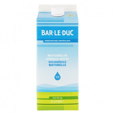 Bar le Duc Mineraalwater koolzuurvrij