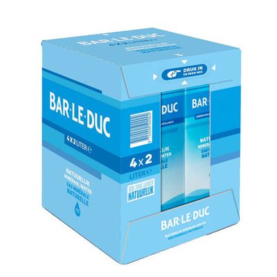 Bar le Duc Mineraalwater koolzuurvrij