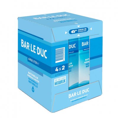 Bar le Duc Mineraalwater koolzuurvrij