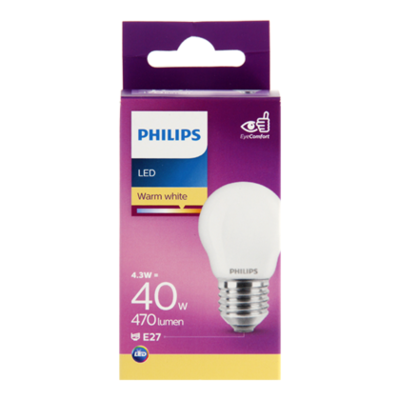 Philips LED kogel 40W E27