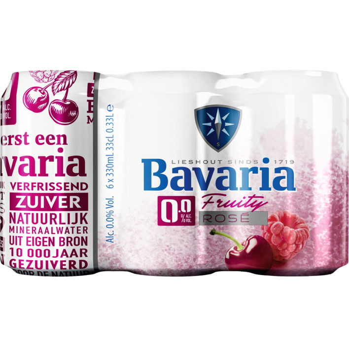 Bavaria 0.0% Fruity rose