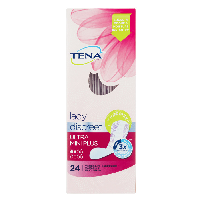 Tena Lady ultra mini plus inlegkruisjes