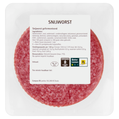 Compaxo Vac snijworst