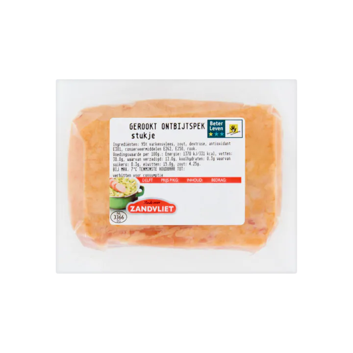 Zandvliet Gerookt Ontbijtspek Stukje