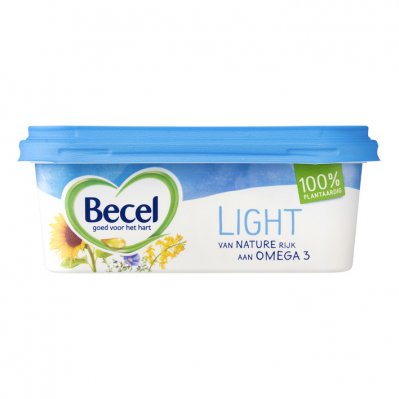 Becel Light voor op brood