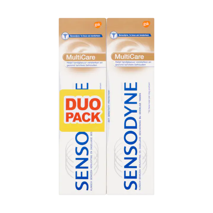 Sensodyne MultiCare Tandpasta Duo Pack