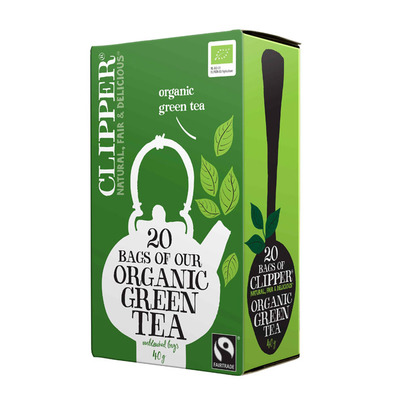 Clipper Organic green tea 1-kops