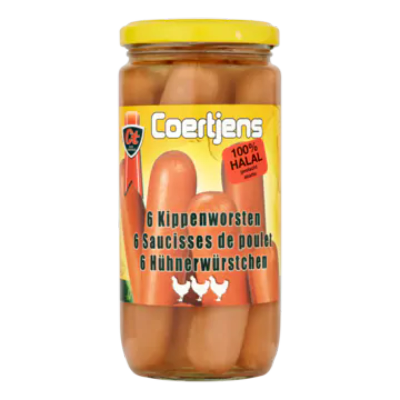 Coertjens 6 Kippenworsten