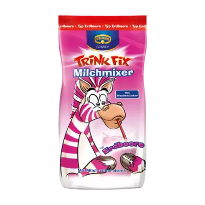 Krüger Trink Fix Milkshake Aardbeien Smaak