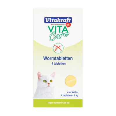 Vitakraft VitaCare Wormtabletten voor Katten