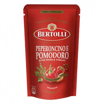 Bertolli Pastasaus rode pepers & tomaat