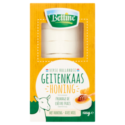 Bettine Verse geitenkaas honing schijfjes