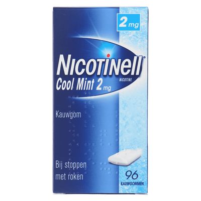 Nicotinell Cool Mint Kauwgom 2 Mg