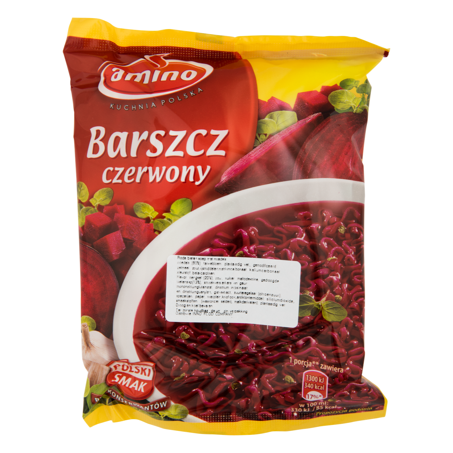 Amino Noedelsoep rode bieten barszcz czerwony zupa blyskaw