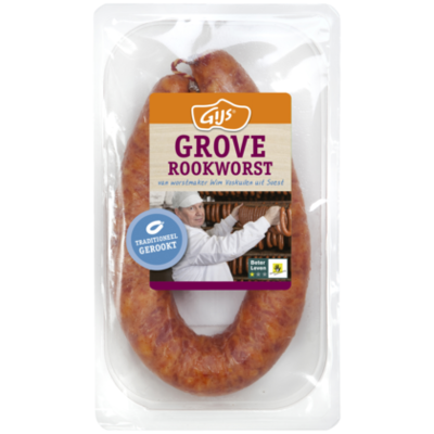 GIJS Verse rookworst grof